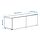 BESTÅ - shelf unit with glass doors, white stained oak effect/Glassvik white/frosted glass | IKEA Taiwan Online - PE869793_S1