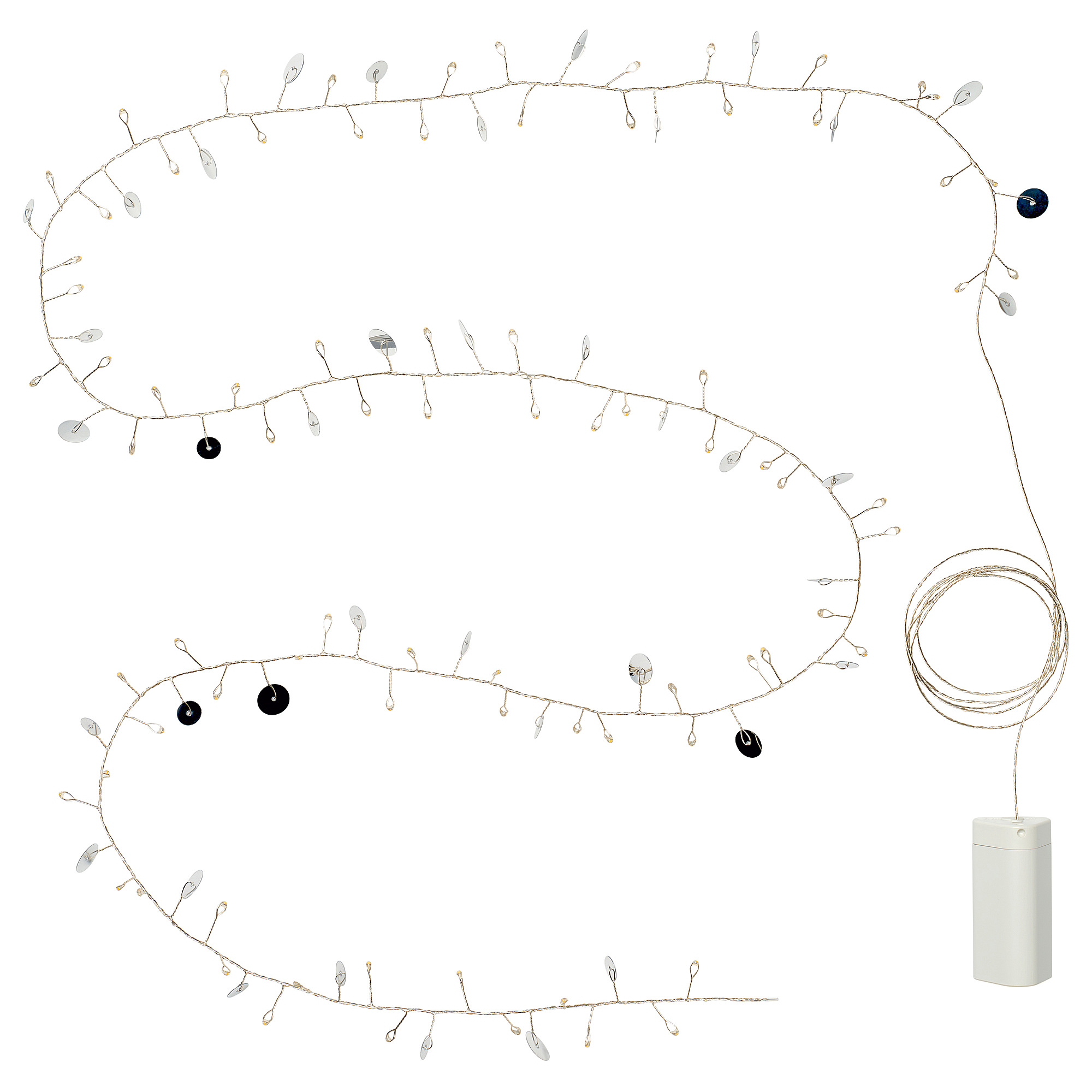 STRÅLA LED lighting chain with 80 lights