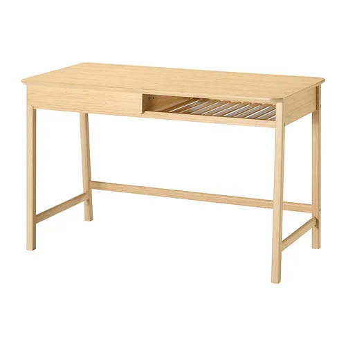 BETESHÄST - 書桌/工作桌，淺色竹，120x60 公分 | IKEA 線上購物 - E1009636_S4