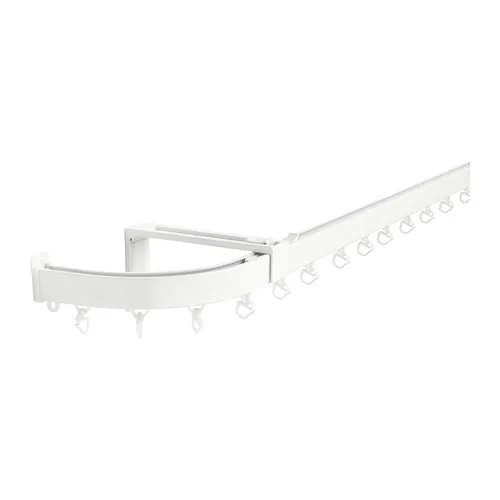 VIDGA - single track end closing set, white | IKEA Taiwan Online - PE684352_S4