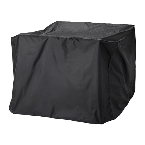 TOSTERÖ - cover for furniture set, dining set/black, 145x145 cm | IKEA Taiwan Online - PE726848_S4