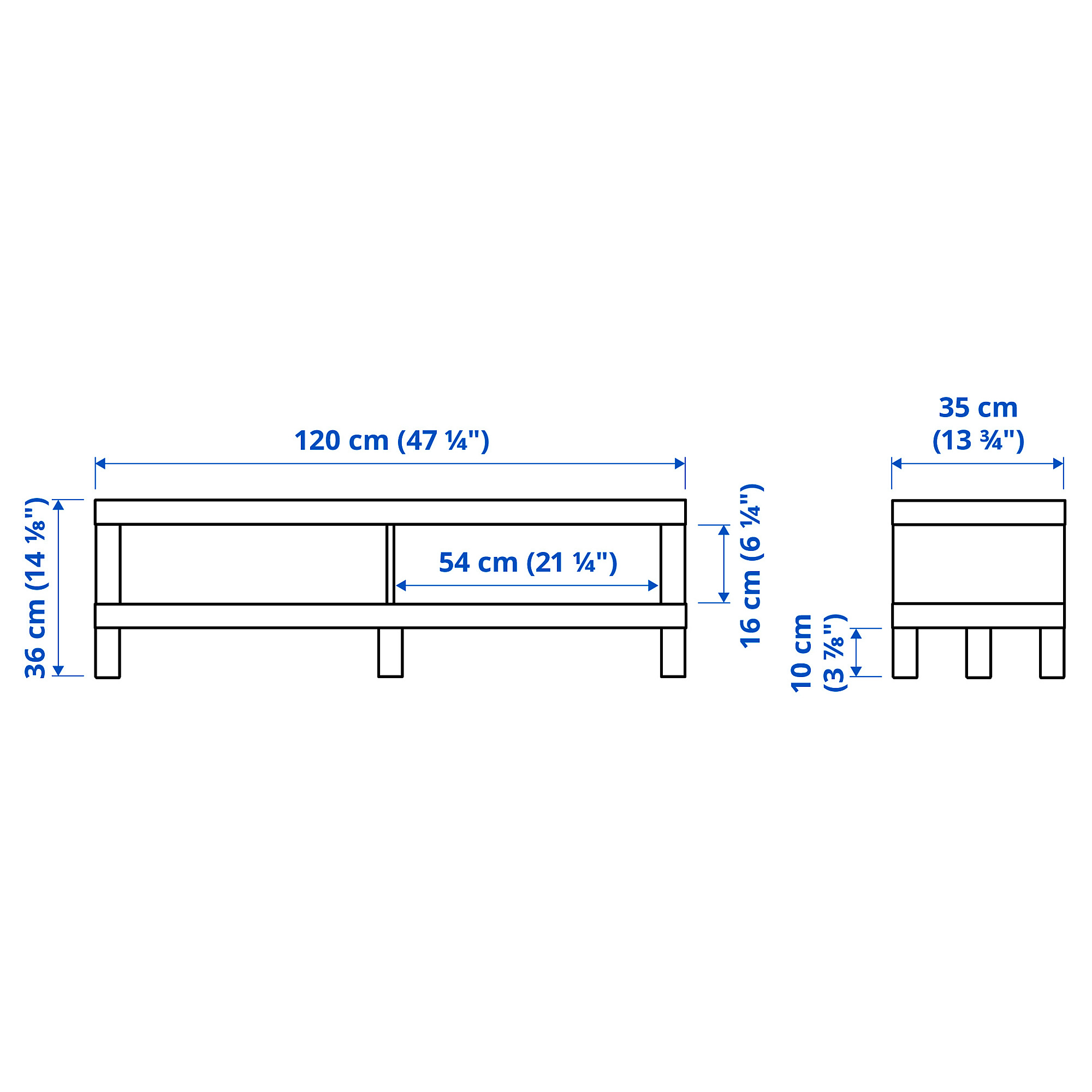 LACK TV bench