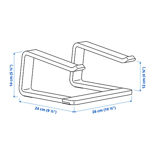 STENERIK laptop support