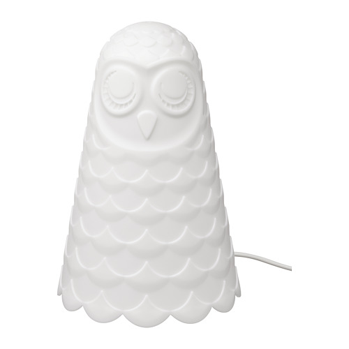 SOLBO - table lamp, white/owl, 23 cm | IKEA Taiwan Online - PE684403_S4