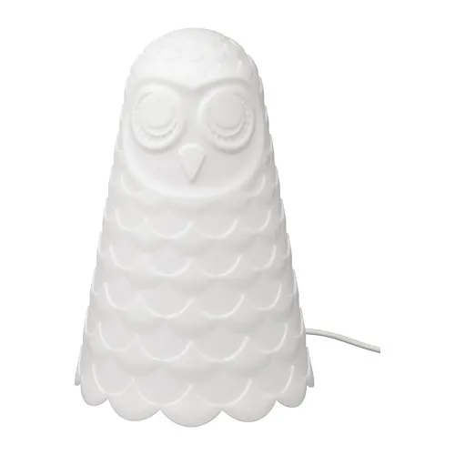 SOLBO - 桌燈, 白色/貓頭鷹, 23 公分 | IKEA 線上購物 - PE684403_S4