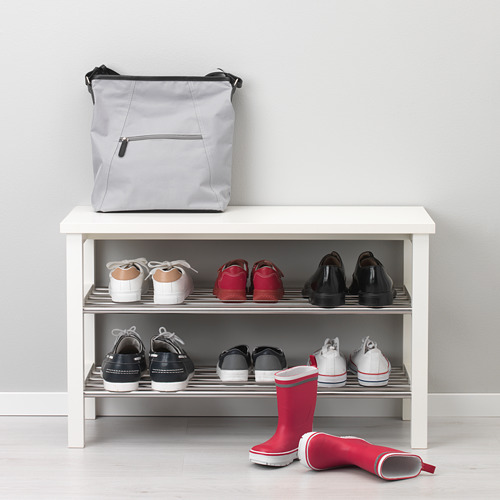 TJUSIG - 收納鞋凳, 白色 | IKEA 線上購物 - PE516786_S4