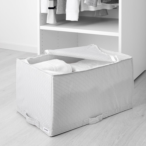 STUK - 收納盒, 白色/灰色 | IKEA 線上購物 - PE639922_S4
