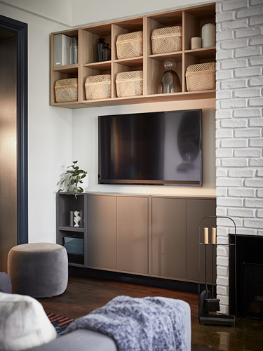 EKET - 上牆式收納櫃, 染白橡木紋 | IKEA 線上購物 - PH176788_S4