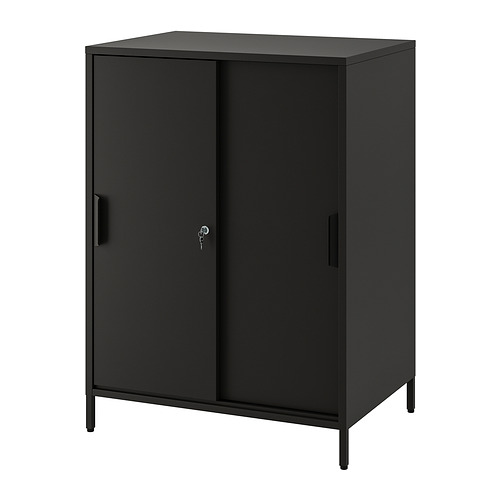 TROTTEN cabinet with sliding doors