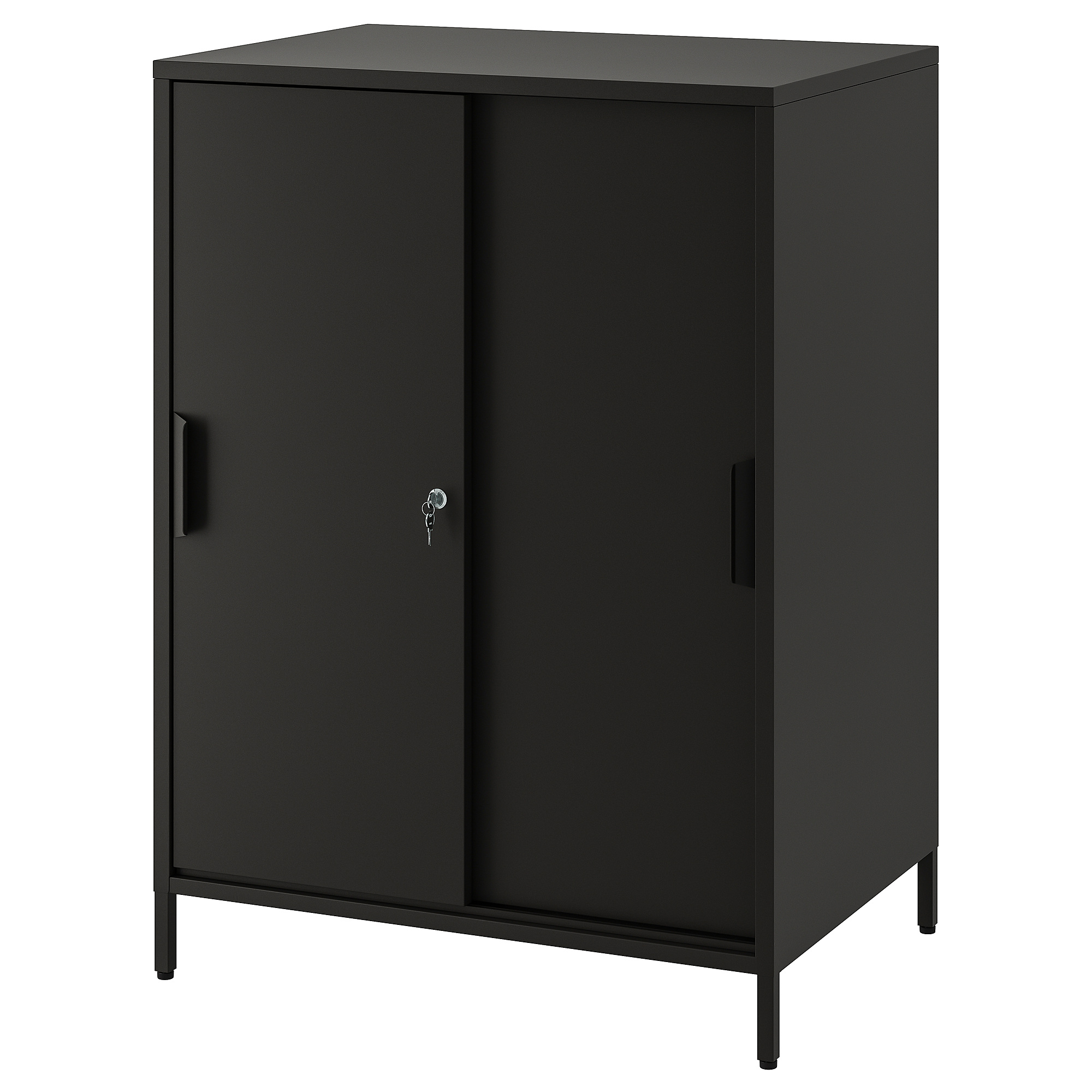 TROTTEN cabinet with sliding doors