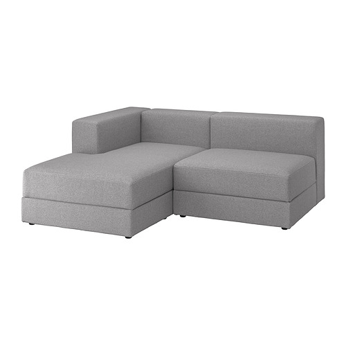 JÄTTEBO - 2.5人座沙發附躺椅, 左側/Tonerud 灰色 | IKEA 線上購物 - PE870076_S4