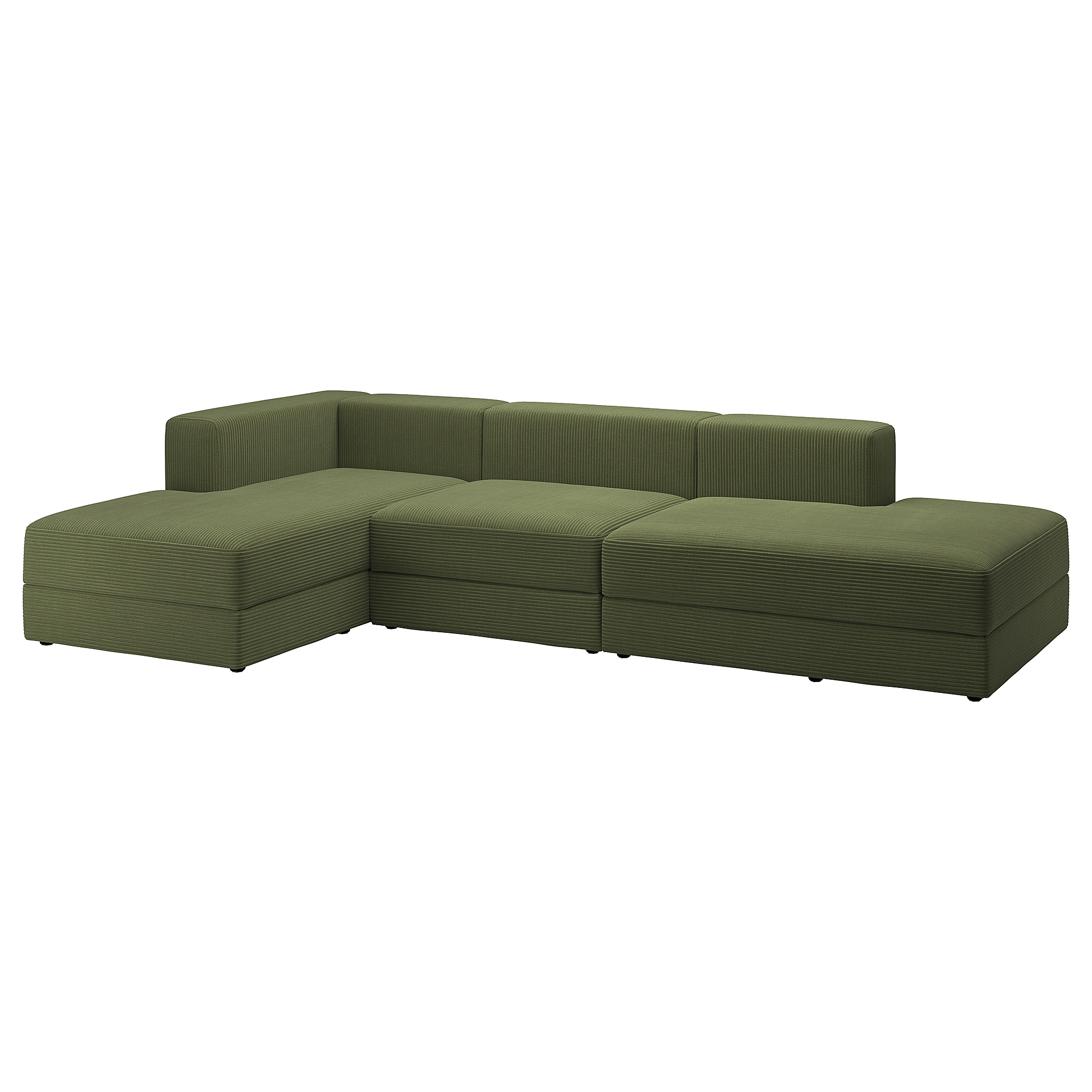JÄTTEBO 3,5-seat mod sofa w chaise longues