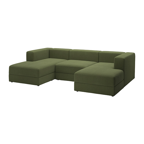JÄTTEBO 3,5-seat mod sofa w chaise longues