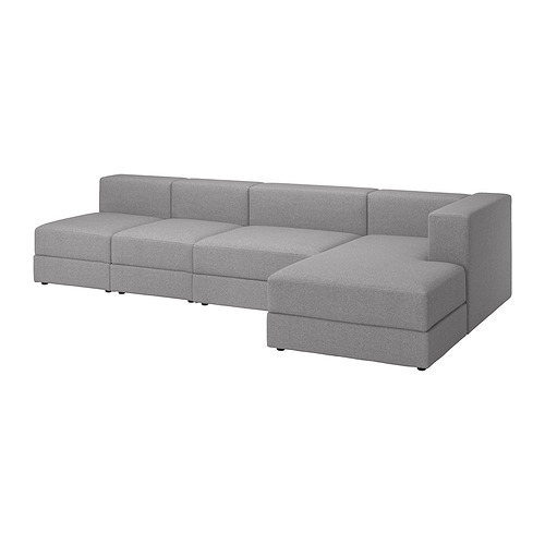 JÄTTEBO 4,5-seat mod sofa w chaise longue