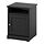 FÅGELFJÄLLET - bedside table, black oak effect, 42x41x56 cm | IKEA Taiwan Online - E1009762_S1