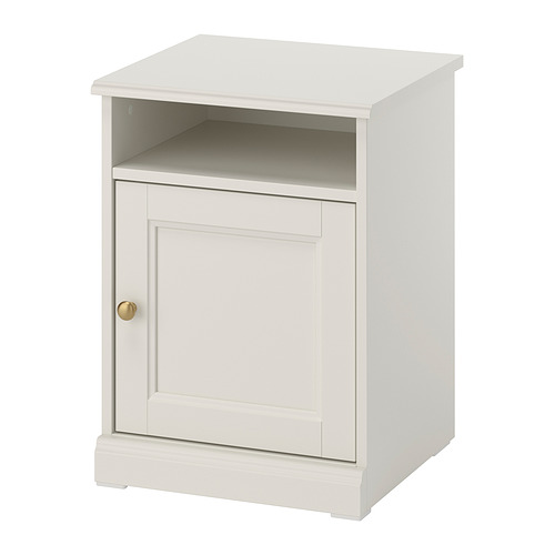 FÅGELFJÄLLET - 床邊桌，淺乳白色，42x41x56 公分 | IKEA 線上購物 - E1009764_S4