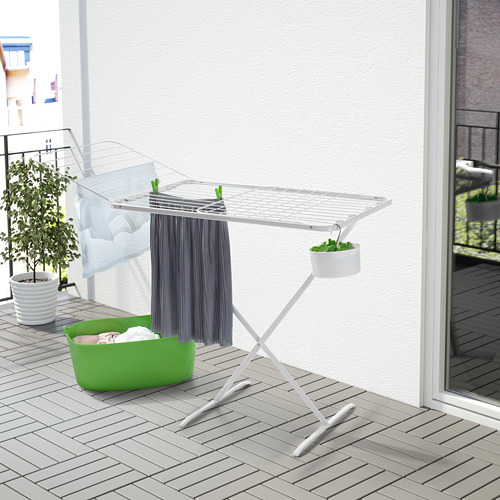 MULIG - drying rack, in/outdoor, white | IKEA Taiwan Online - PE567227_S4