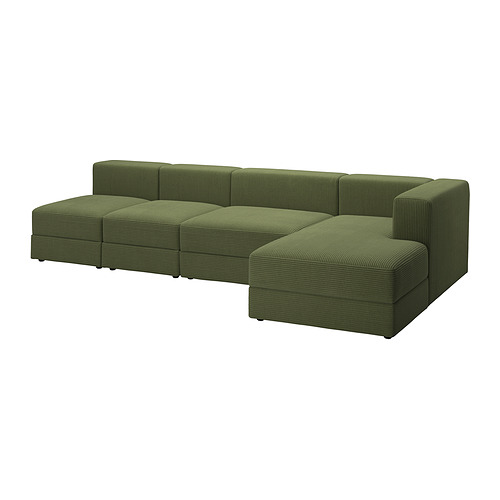 JÄTTEBO 4,5-seat mod sofa w chaise longue