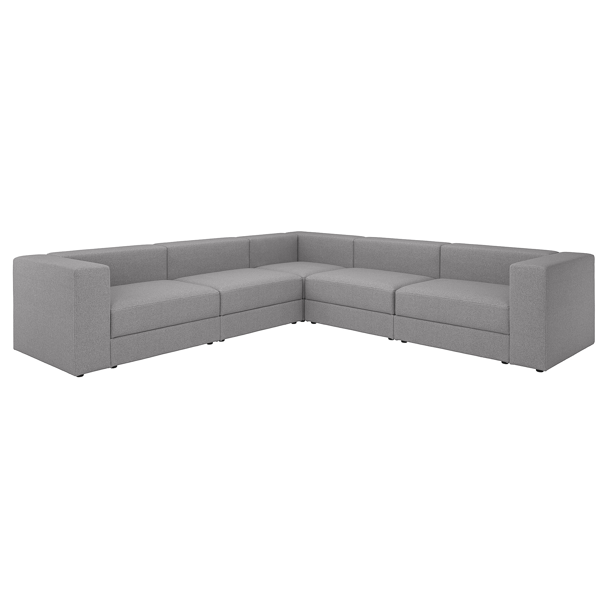 JÄTTEBO modular corner sofa, 6 seat