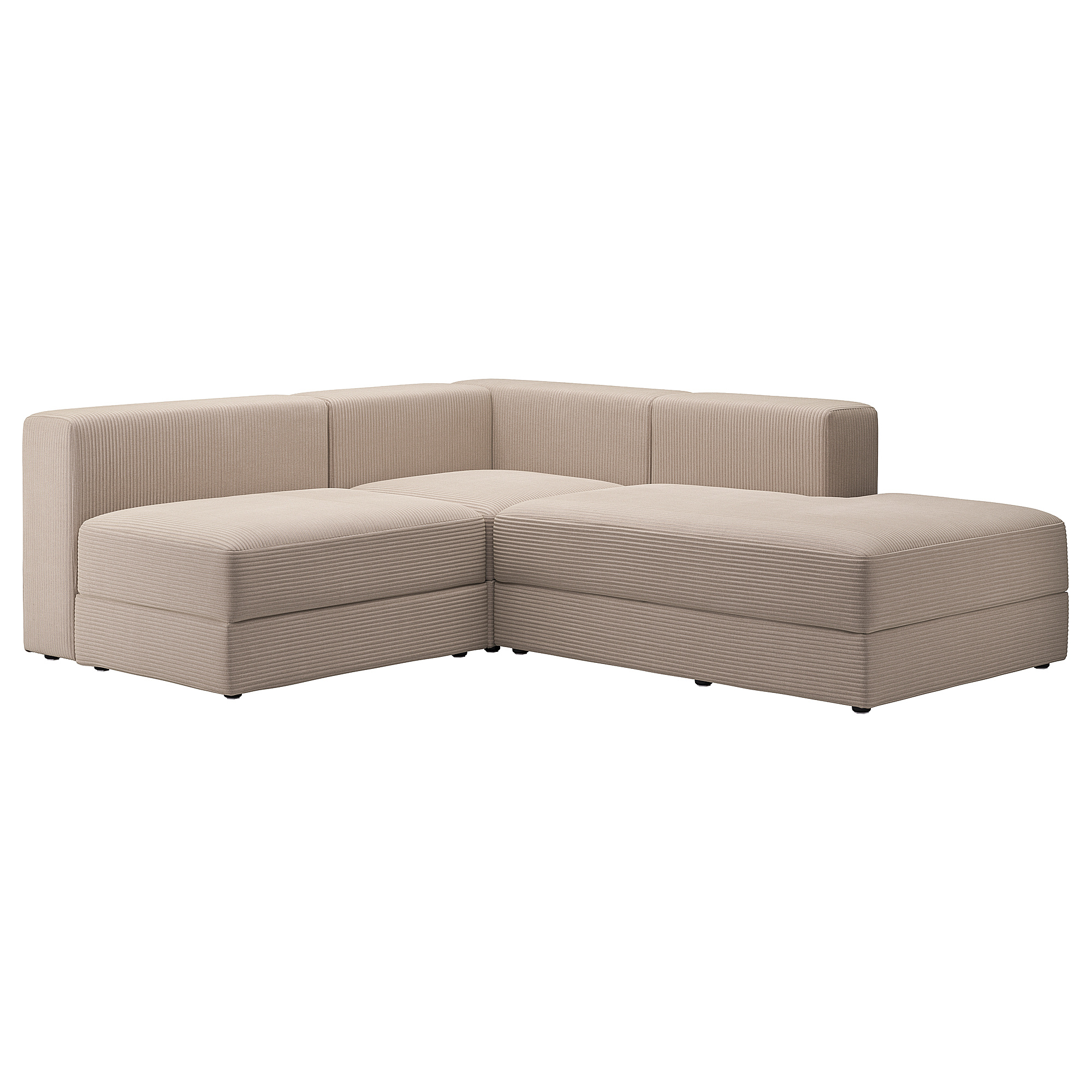 JÄTTEBO mod crnr sofa 2,5-seat w chaise lng