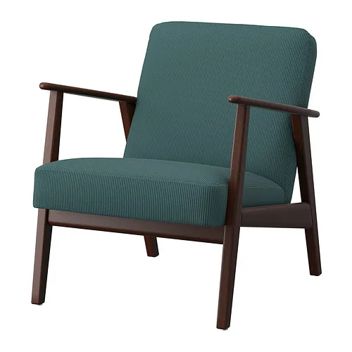 EKENÄSET - armchair, Kelinge grey-turquoise | IKEA Taiwan Online - PE870150_S4