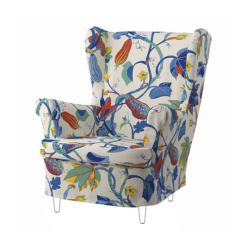 STRANDMON slipcover for wing chair