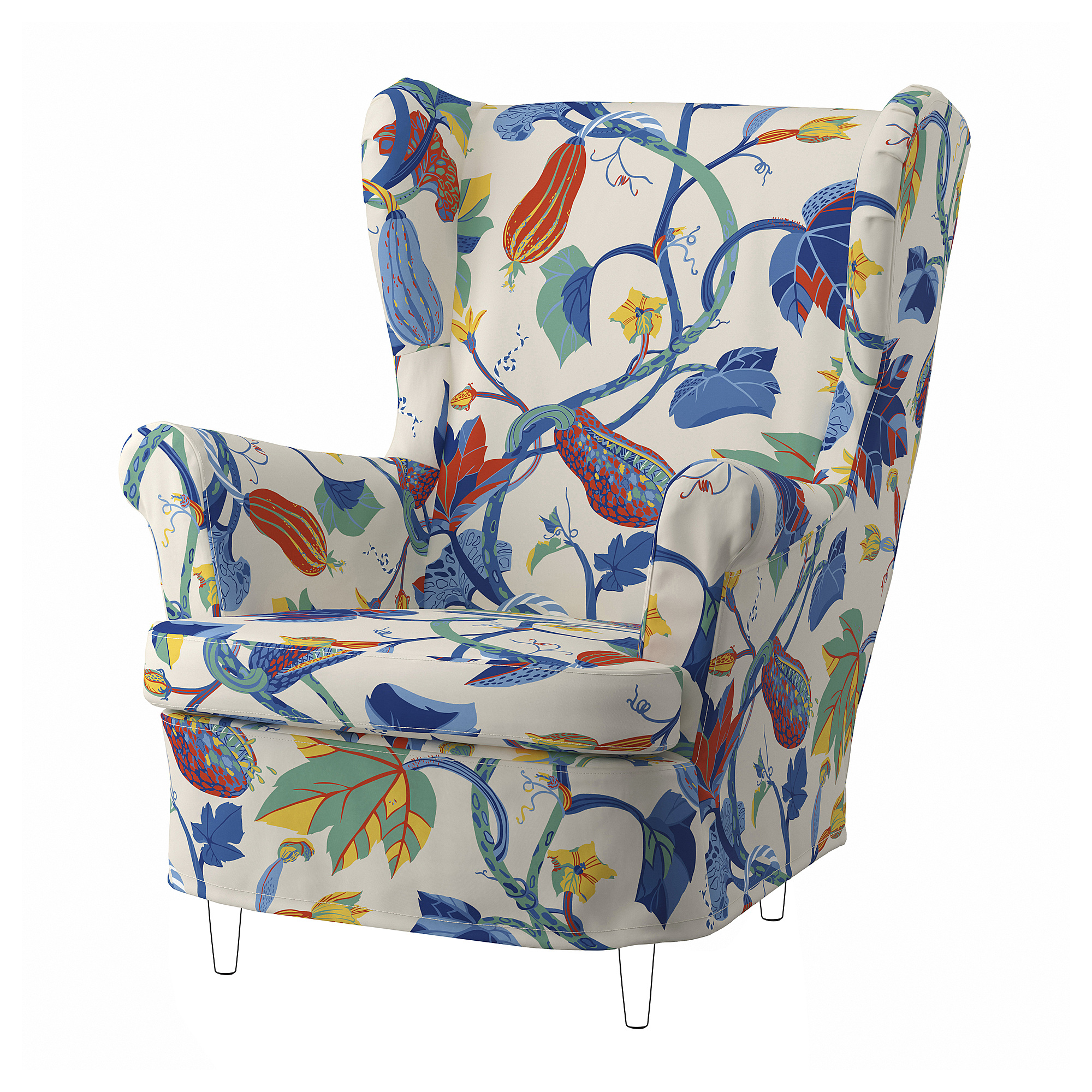 STRANDMON slipcover for wing chair