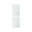 LUNDBRÄSMA - 4 panels for sliding door frame, checkered glass, 75x236 cm | IKEA Taiwan Online - E1009821_S2 