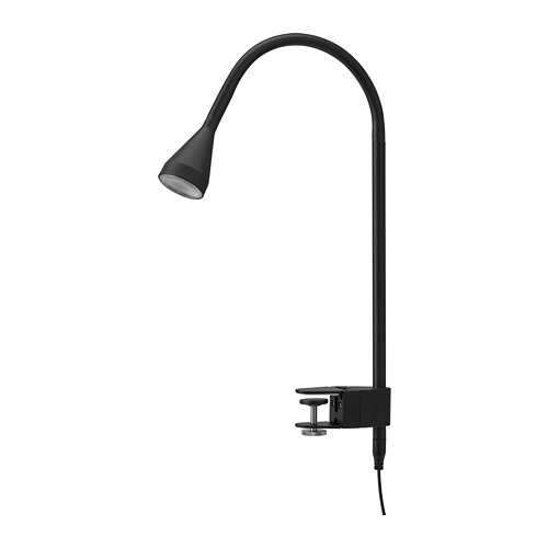 NÄVLINGE - LED壁燈/夾式聚光燈, 黑色 | IKEA 線上購物 - PE727112_S4