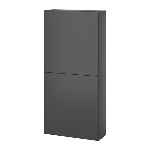 BESTÅ wall cabinet with 2 doors