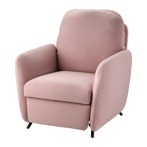 EKOLSUND - 躺椅, Gunnared 深粉色 | IKEA 線上購物 - PE727164_S4