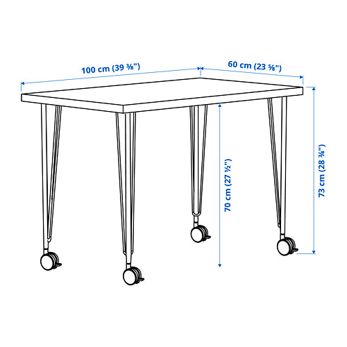 LINNMON/KRILLE desk