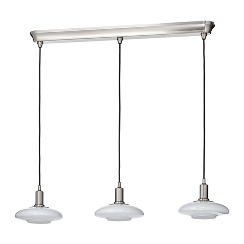 TÄLLBYN - 3燈頭吊燈, 鍍鎳/乳白色 玻璃 | IKEA 線上購物 - PE827795_S4
