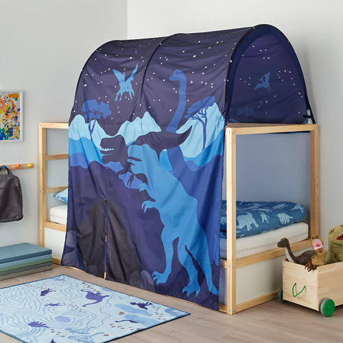 KURA - 翻轉式兒童床, 白色/松木 | IKEA 線上購物 - PE771220_S4