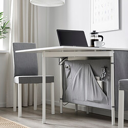 KALLHÄLL - 附儲物折疊桌, 黑色/深灰色 | IKEA 線上購物 - PE839716_S3