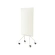 ELLOVEN whiteboard/noticeboard with castors