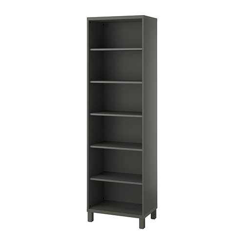 BESTÅ - 收納櫃, 深灰色, 60x40x202 公分 | IKEA 線上購物 - PE909526_S4