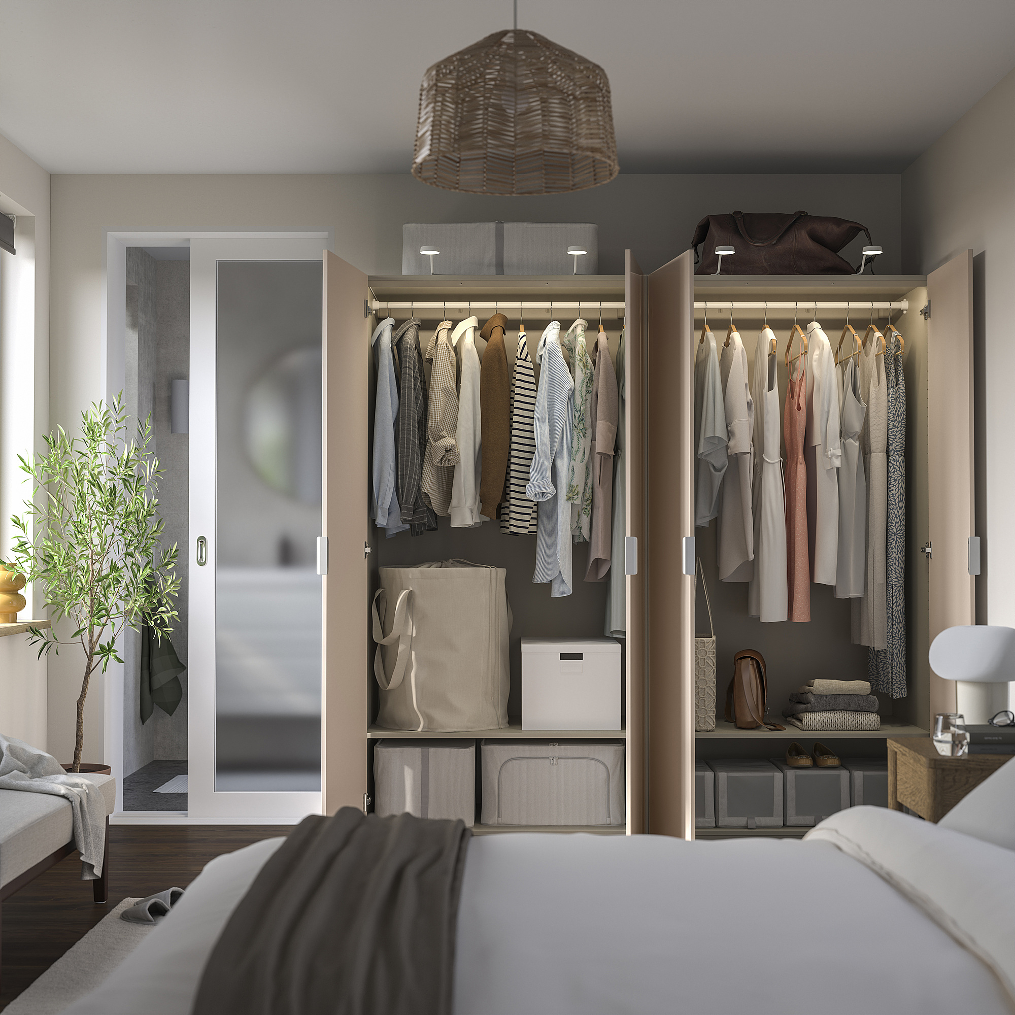 PAX/FARDAL 衣櫃/衣櫥組合