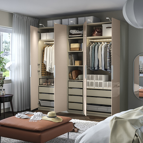 PAX/FARDAL wardrobe combination