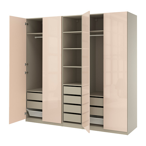 PAX/FARDAL wardrobe combination