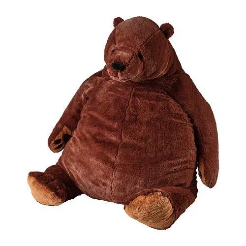 DJUNGELSKOG - soft toy, brown bear | IKEA Taiwan Online - PE727370_S4