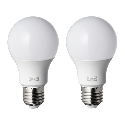 RYET - LED bulb E27 806 lumen, globe opal white | IKEA Taiwan Online - PE727414_S4