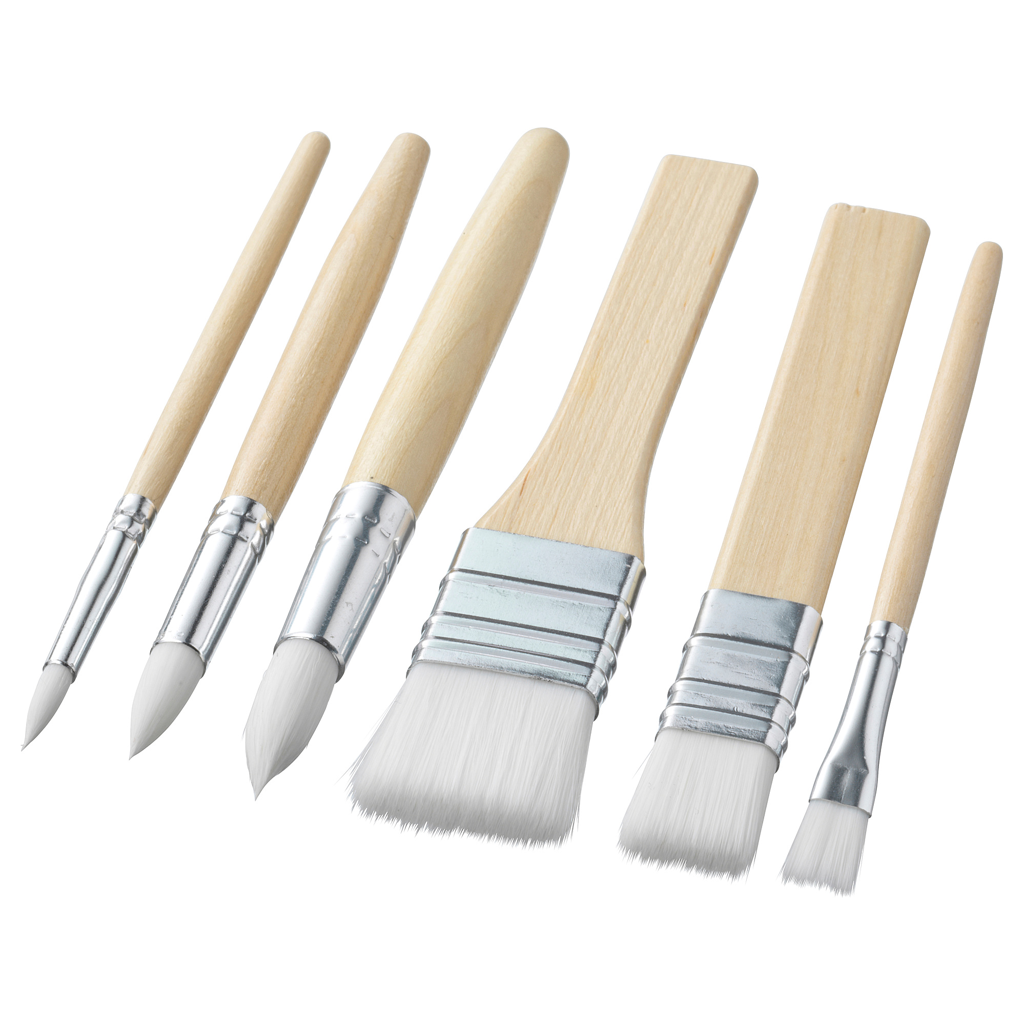 MÅLA brush, set of 6