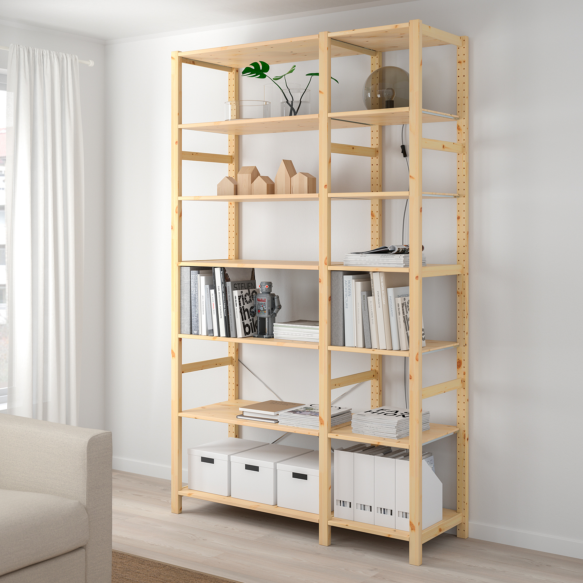 IVAR 2 sections/shelves