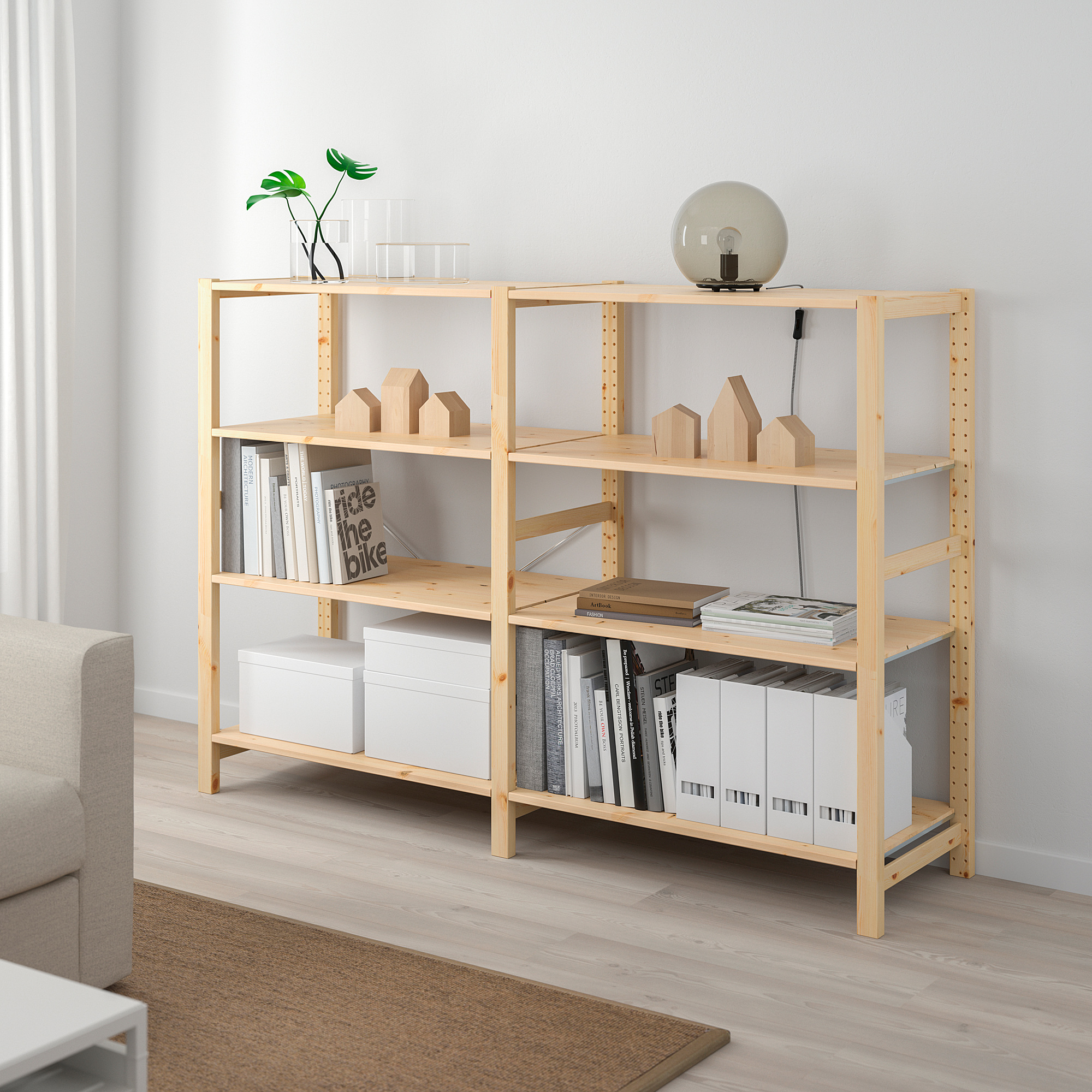 IVAR 2 sections/shelves