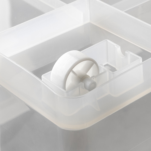SAMLA - 附蓋收納盒, 透明 | IKEA 線上購物 - PE625950_S4