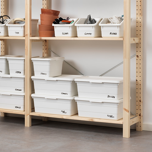 SOCKERBIT - 收納盒, 白色 | IKEA 線上購物 - PE643447_S4