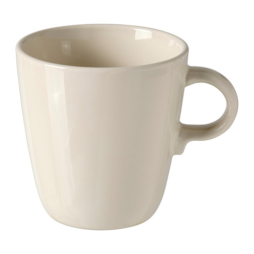 FÄRGKLAR - mug, glossy beige, 37 cl | IKEA Taiwan Online - PE828022_S4