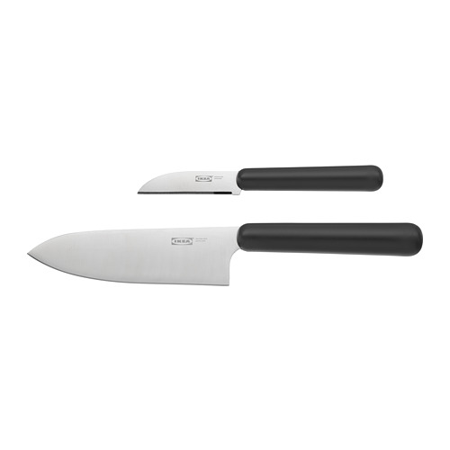 FÖRDUBBLA - 2-piece knife set, grey | IKEA Taiwan Online - PE727545_S4