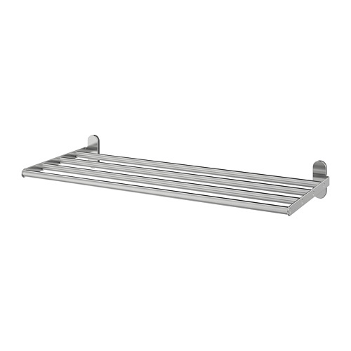 BROGRUND - 層架附毛巾桿, 不鏽鋼 | IKEA 線上購物 - PE727566_S4